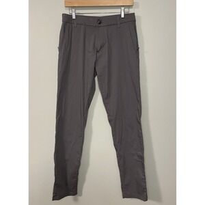 BirdDogs Pants Mens 30x32 Gray Boom For Your Boomstick Golf Lined Performance